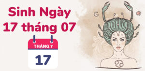sinh ngay 17 thang 7
