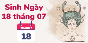 sinh ngay 18 thang 7