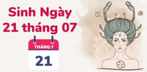 sinh ngay 21 thang 7