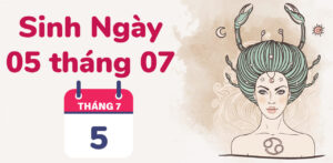 sinh ngay 5 thang 7