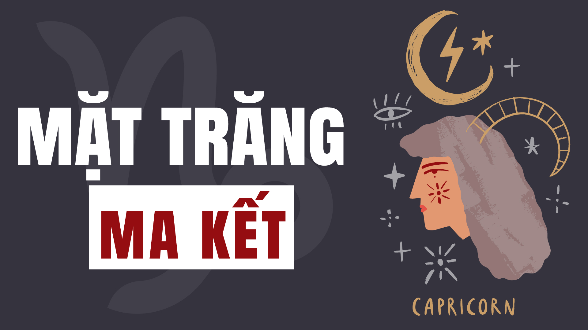 mặt trăng ma kết