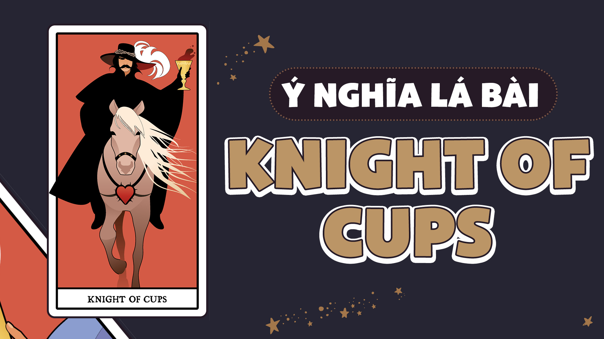 Ý nghĩa của lá bài Knight of Cups