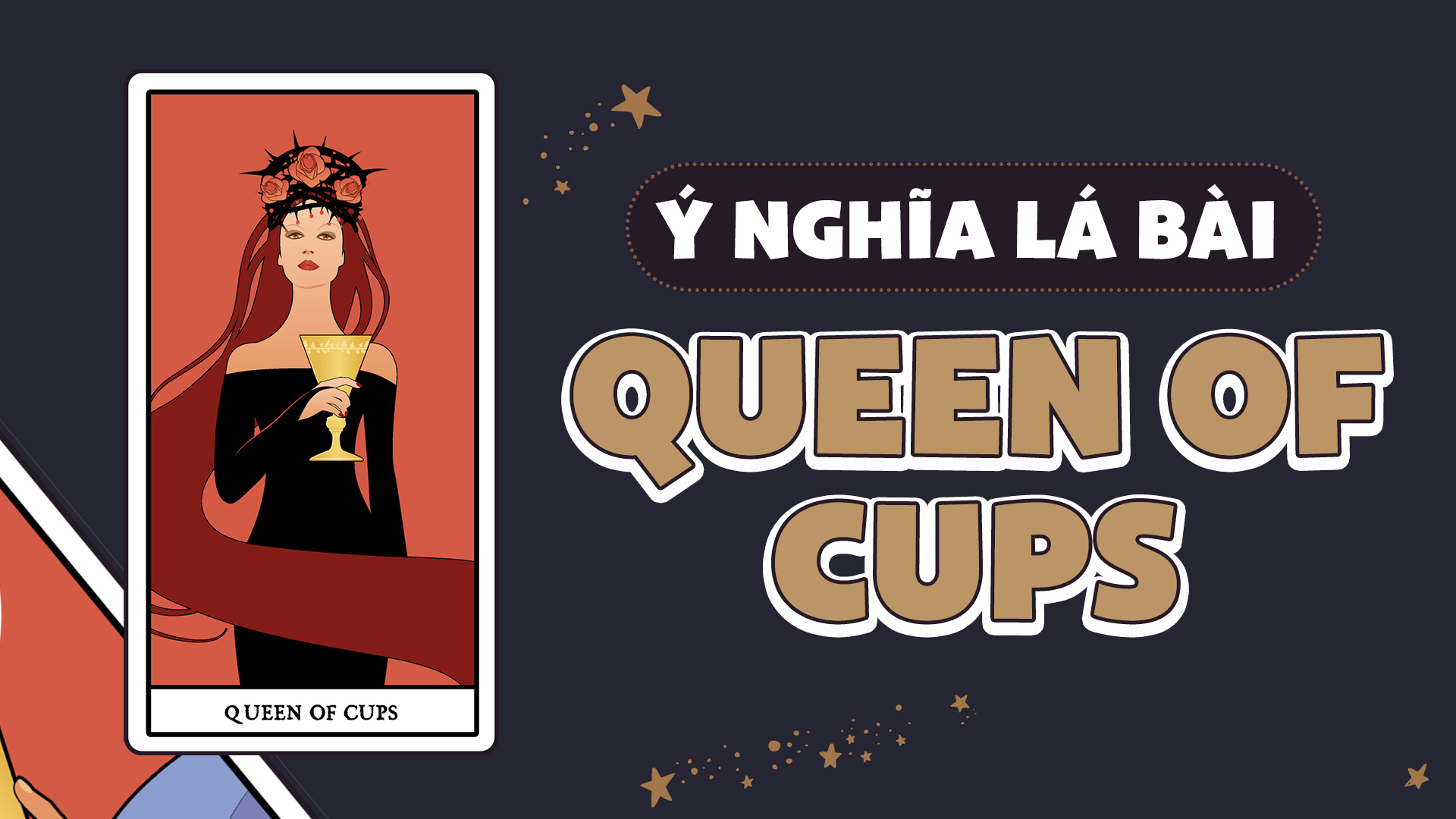 Ý nghĩa của lá bài Queen of Cups