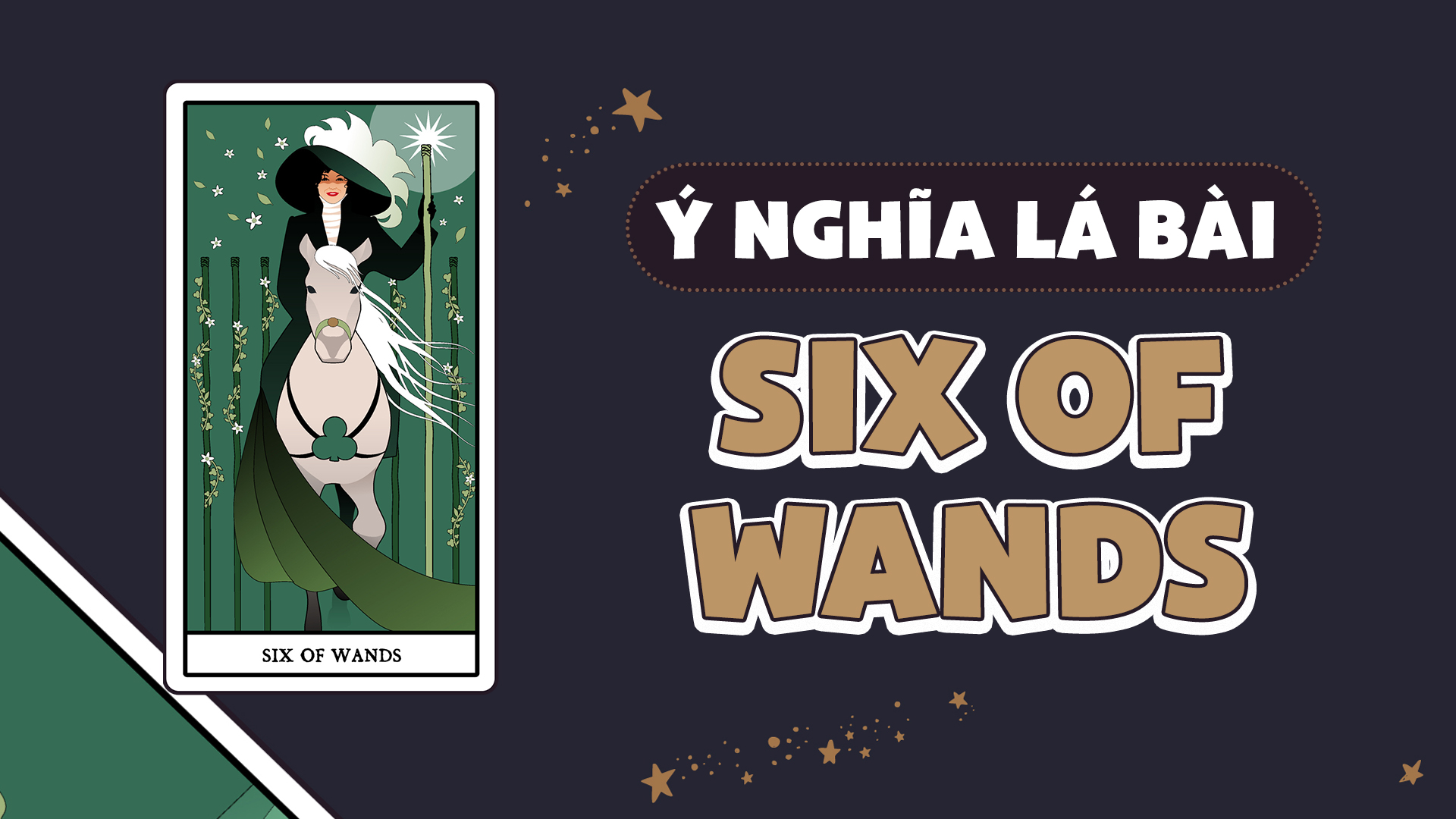 Ý nghĩa của lá bài Six of Wands