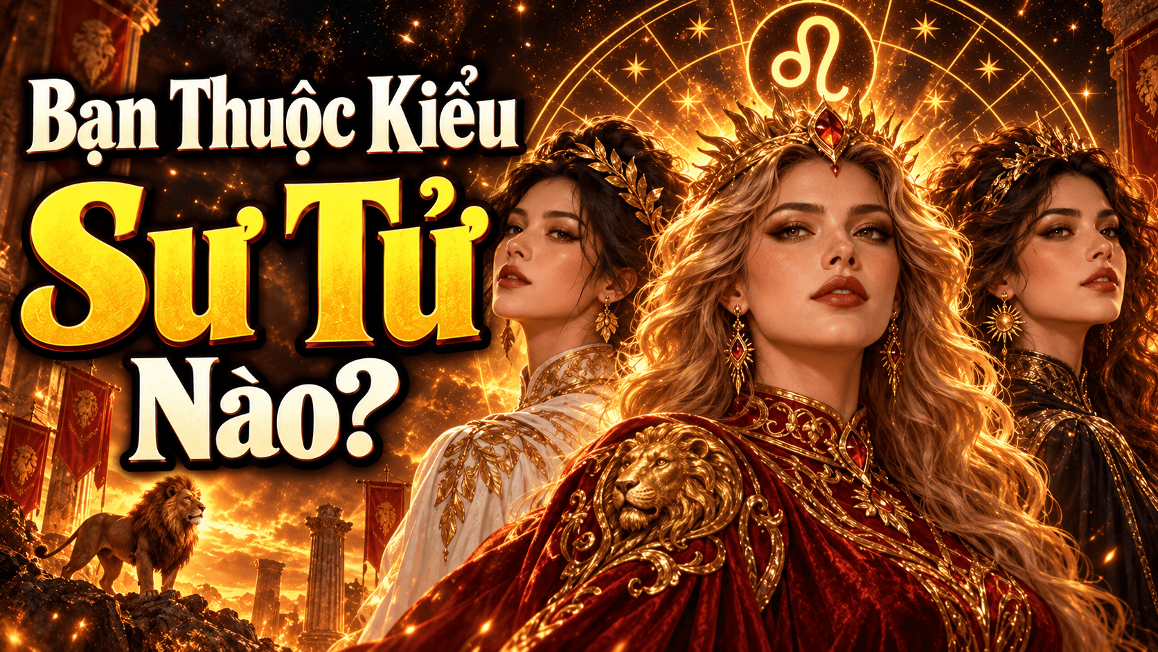 Bạn Thuộc Kiểu Sư Tử Nào? 1 Ban Thuoc Kieu Su Tu Nao